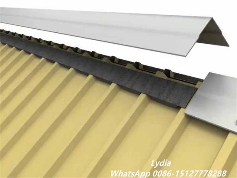 Zhongtuo Metal Roof Ridge Cap Roll Forming Machine Double Layer Roof Ridge Cap Roll Forming Machine 10 Double Ridge Cap03 imgupzip 1000
