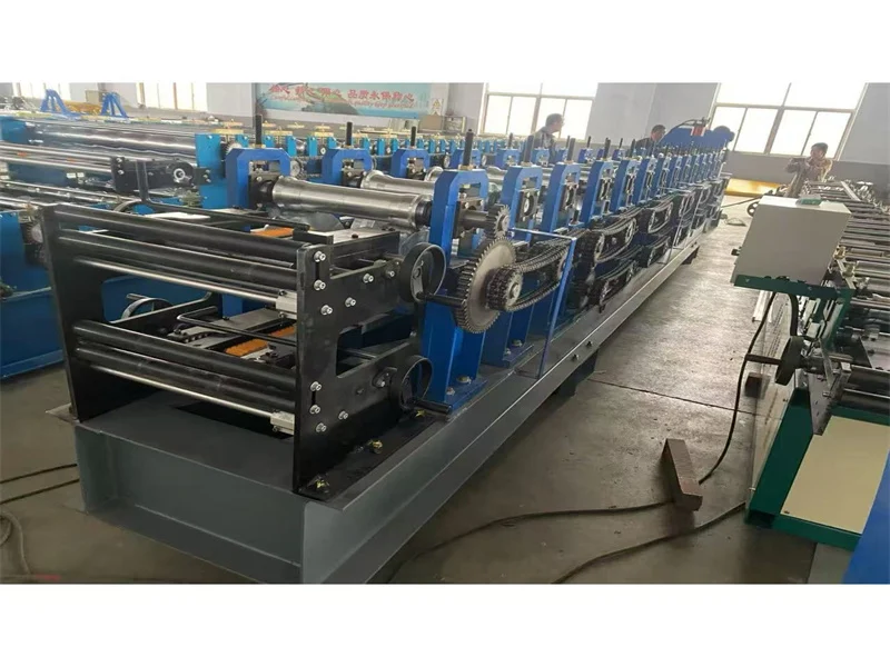 Zhongtuo Metal Roof Ridge Cap Roll Forming Machine Double Layer Roof Ridge Cap Roll Forming Machine 5 roofing ridge cap forming machine