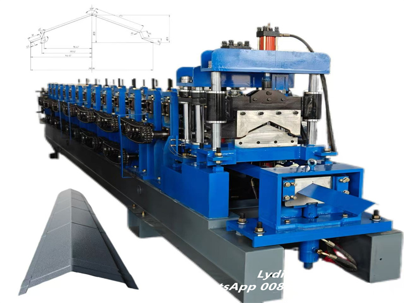 Double-layer Ridge Capping Roll Forming Machine