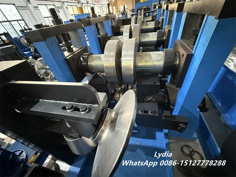 Zhongtuo Automatic C & Z Purlin Roll Forming Machine Heavy Duty 3.0mm 4 automatic c to z changeover purlin roll former