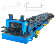 automatic c and z purlin roll forming machine