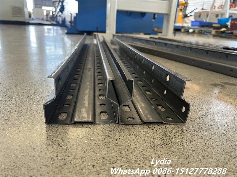 Zhongtuo Full Automatic Upright Pillar Roll Forming Machine for Storage Racks 10 storage rack upright punching and roll forming machine