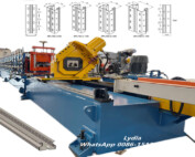 upright pillar roll forming machine production line