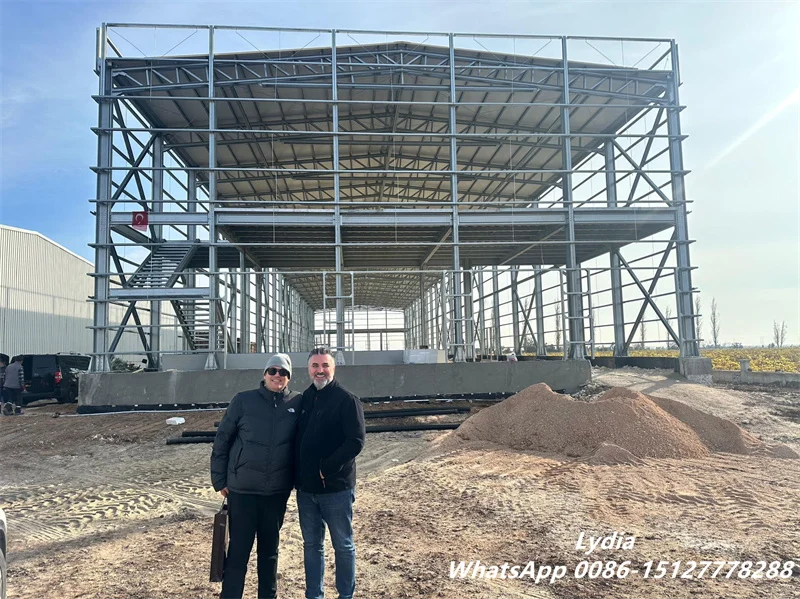 Good News-Customized Steel Frame Purlin Machine for Turkey Project Purlins Making Machine Manufacturer 2 steel frame purlin machine delivery and installation process
