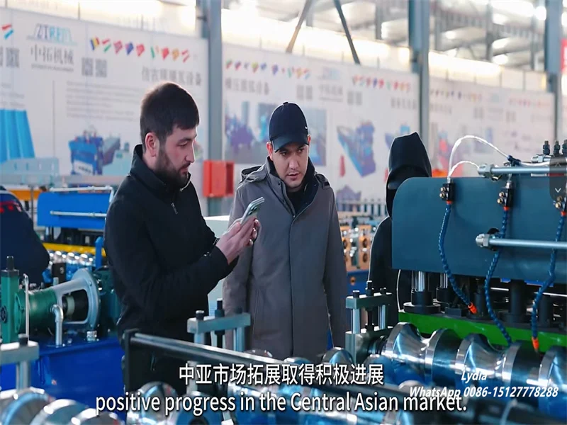 Good News-Kazakhstan Clients Visit Zhongtuo to Check Rain Gutter and Glazed Tile Roll Forming Machines 3 news Roll Former04 imgupzip 1000
