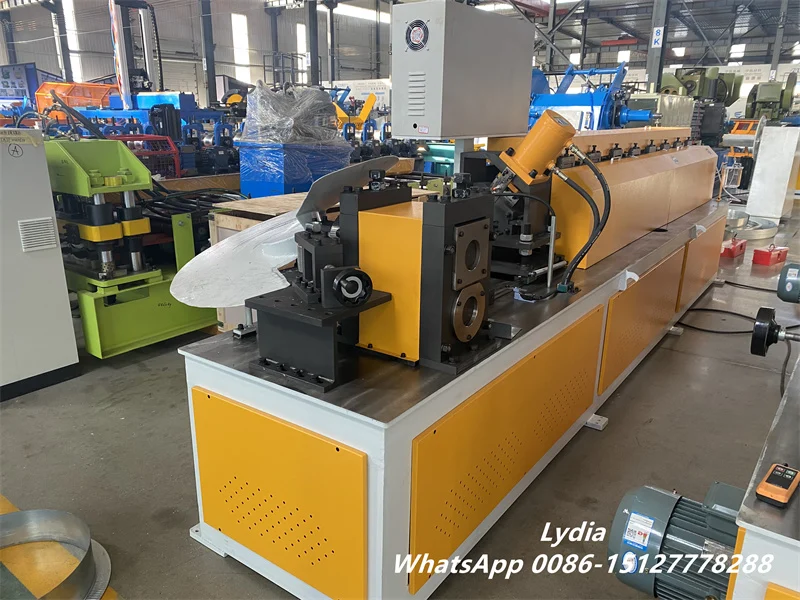 Zhongtuo Steel Coil Edge Protector Production Machine ID & OD Ring Forming Line with PLC Control 10 coil edge guard machine