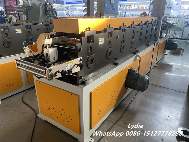 Zhongtuo Steel Coil Edge Protector Production Machine ID & OD Ring Forming Line with PLC Control 6 coil protector production line