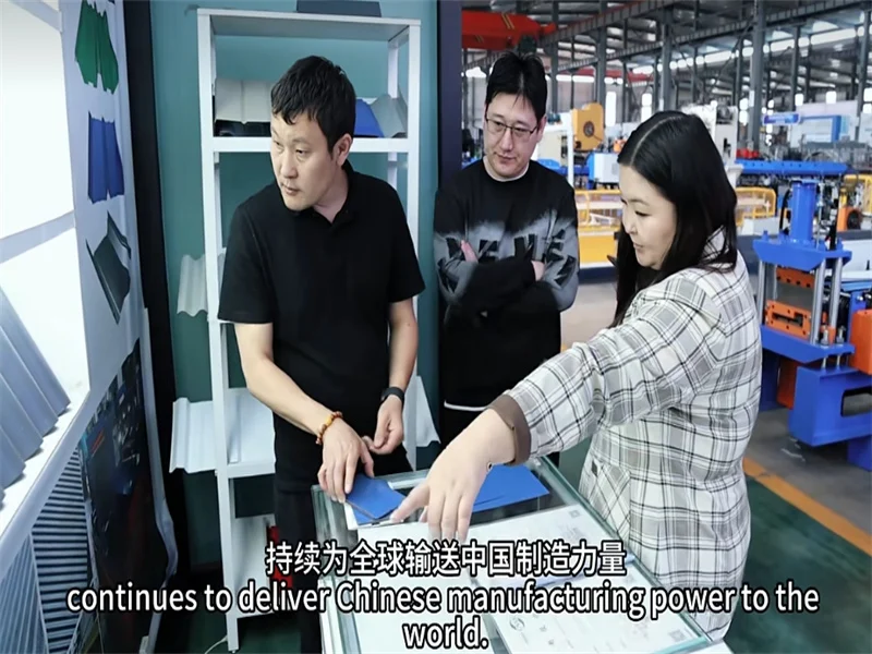 Glazed Tile Roll Forming Machine