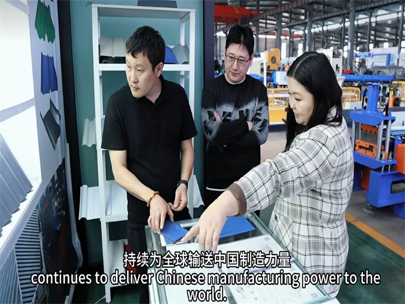 Glazed Tile Roll Forming Machine