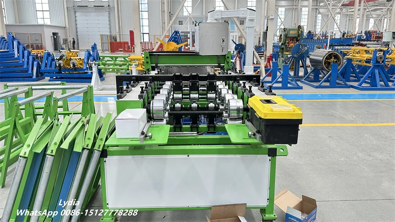 Zhongtuo United States SS150 1.5" Mechanical Seam Roll Forming Machine Standing Seam Roof Panel Machine 2 SS150 1.5 inch mechanical seam standing seam roof panel roll forming machine for U.S.