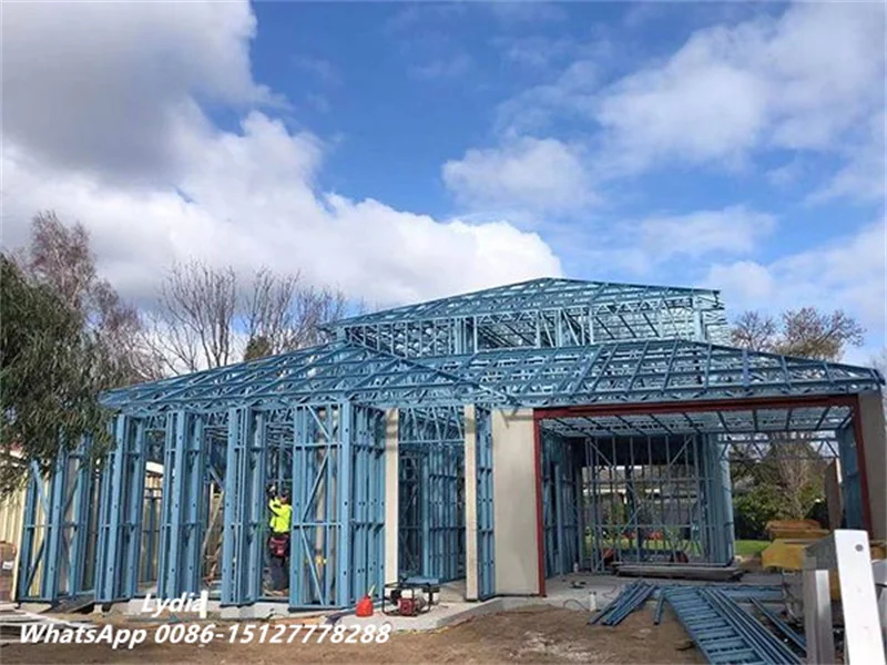 Zhongtuo Automatic Light Gauge Steel Framing Machine Steel Frame Roll Forming Machine for Prefabricated Buildings 12 Light gauge steel frame manufacturing machine for residential construction