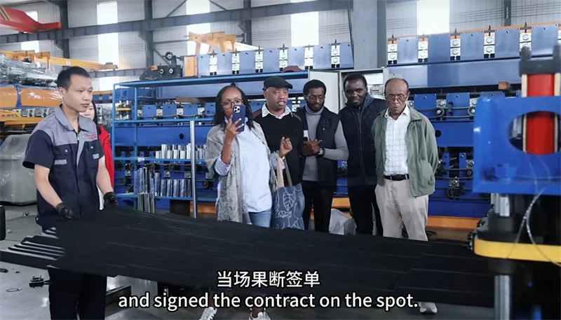 Good News - Congo Customer Visits Zhongtuo Factory and Signs Roll Forming Machine Order After Live Equipment Demonstration 7 1782113265 good news03 imgupzip 1000