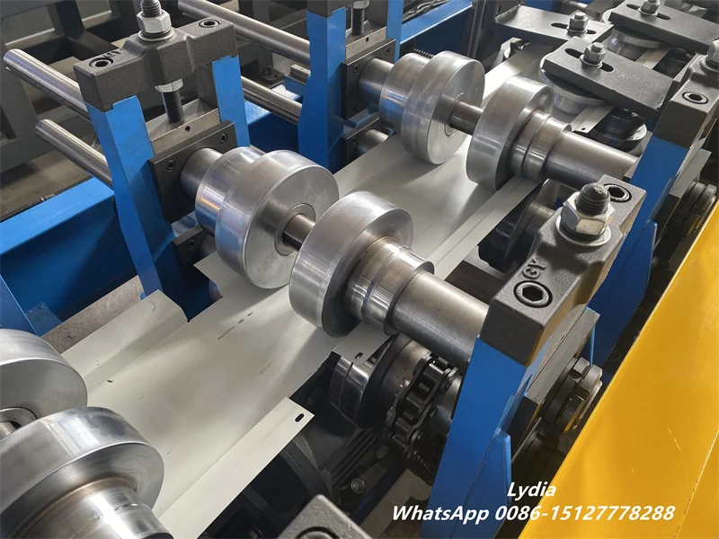 Chrome plated GCr15 forming rollers for metal facade cassette roll forming machine