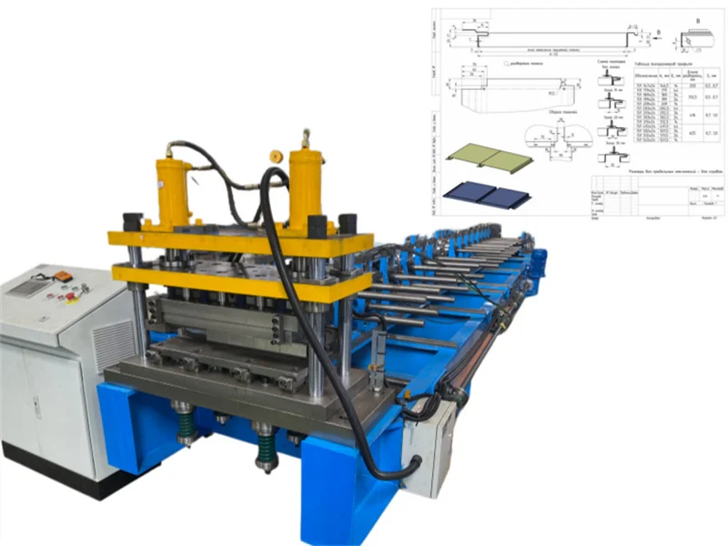 Dri-Design metal cassette roll forming machine for architectural rainscreen facade panel productio