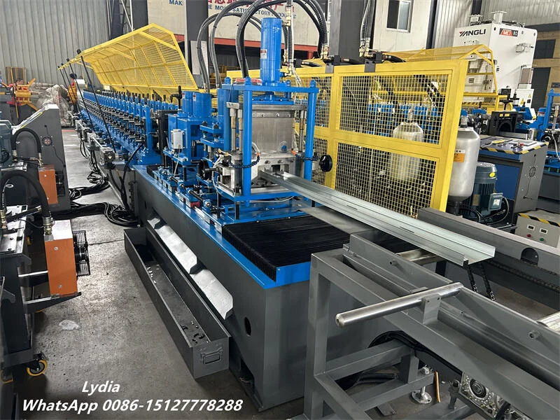 Zhongtuo Galvanized CT Stud and J Track Roll Forming Machine Automatic Shaftwall Steel Framing Production Line 7 Galvanized Steel CT Stud and Track Building Material Production