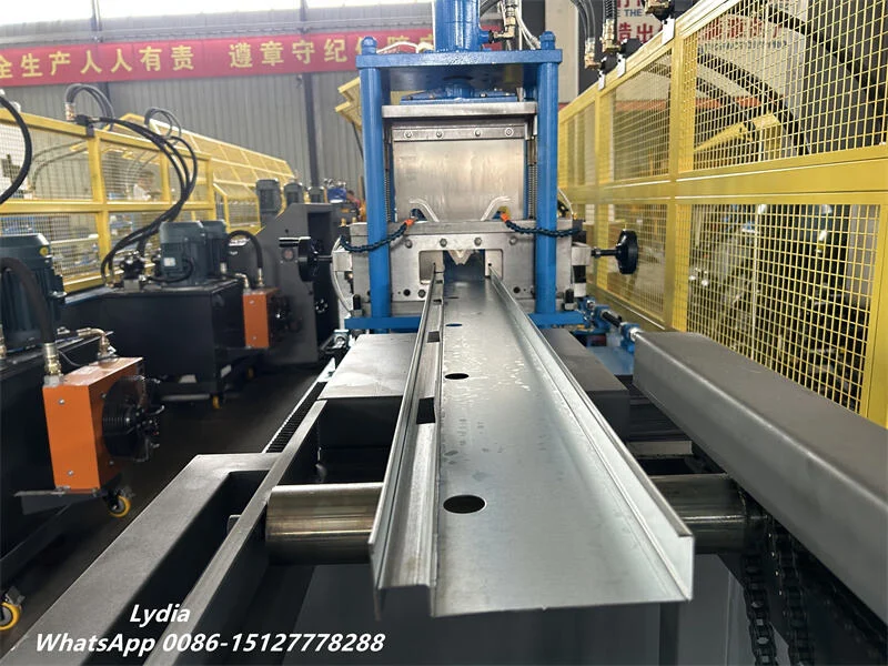 Zhongtuo Galvanized CT Stud and J Track Roll Forming Machine Automatic Shaftwall Steel Framing Production Line 9 Galvanized Steel CT Stud and Track Building Material Production