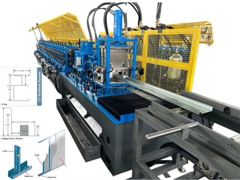 Automatic Shaftwall Steel Framing Roll Forming Machine