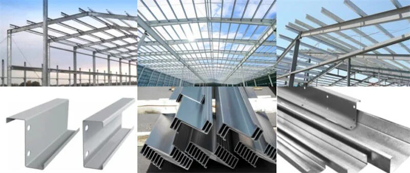 Zhongtuo Automatic C Z Purlin Roll Forming Machine High Speed Steel C & Z Purlin Manufacturing Line 5 Structural Steel Roll Forming Equipment,
