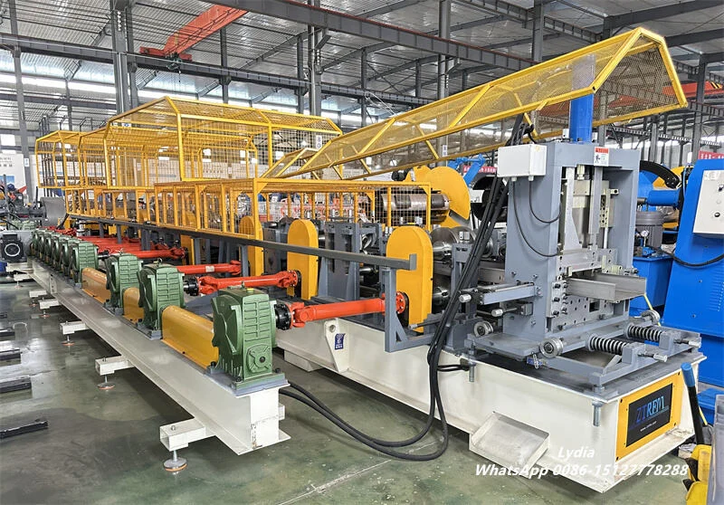 Zhongtuo Automatic C Z Purlin Roll Forming Machine High Speed Steel C & Z Purlin Manufacturing Line 2 C Z Purlin Machine
