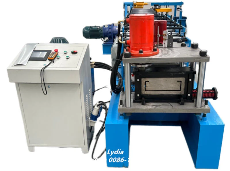 Hydraulic punching unit of automatic C channel roll forming machine