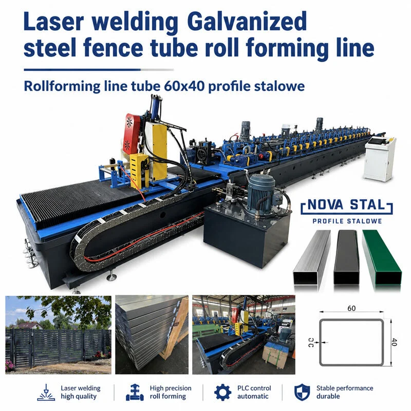 laser welding tube machine