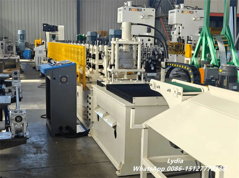 Zhongtuo Gutter Guard Roll Forming Machine Automatic Gutter Protection Machine 4 Metal Gutter Guard Production Machine